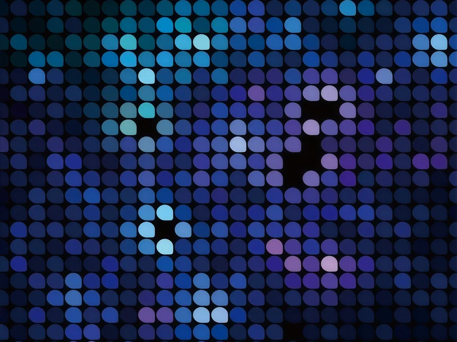 Blue sequins photobooth backdrop