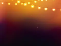 Festoon sunset